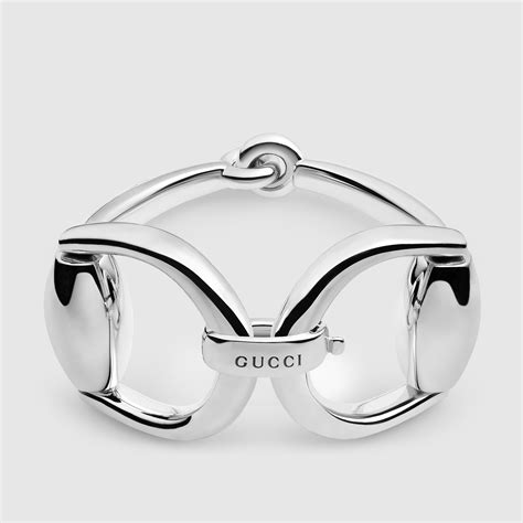 gucci horsebit bracelet silver.